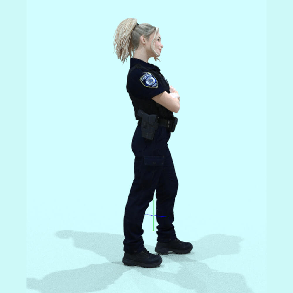 Police Officer Female Daz Content