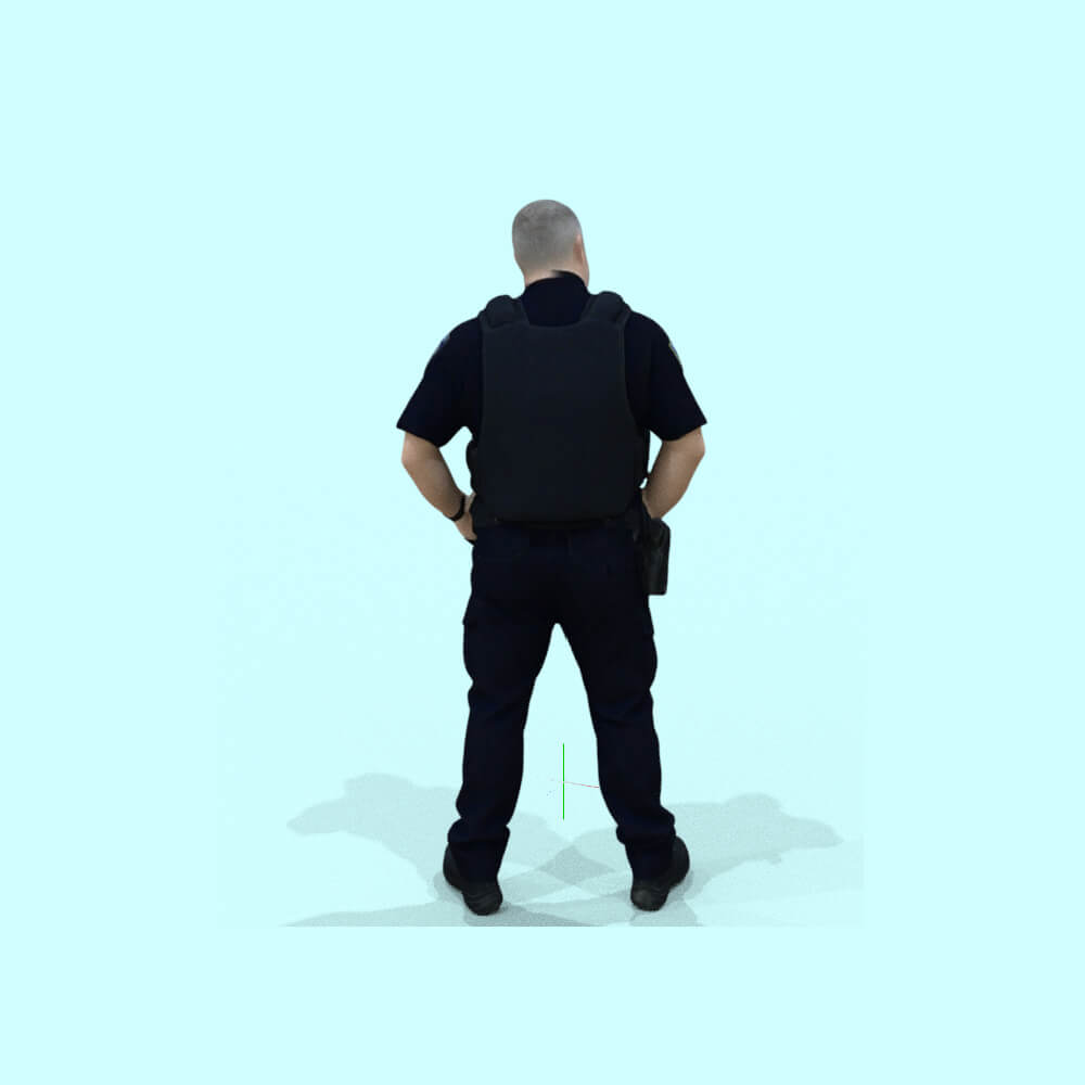 Police Officer Male Daz Content