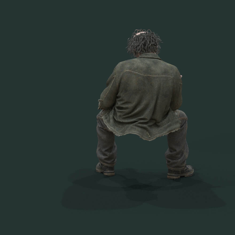 Psychopath Series 1 Man Sit 2 Installable Figure Daz Content