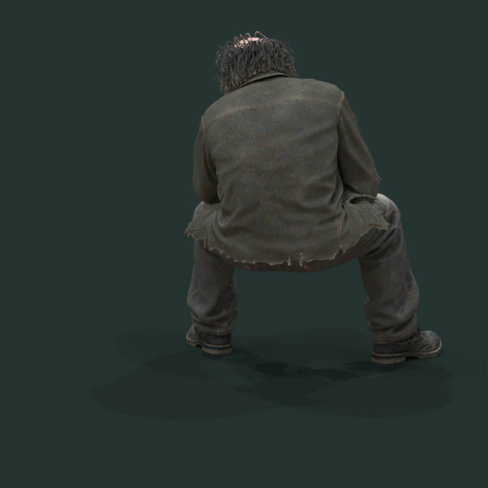 Psychopath Series 1 Man Sit 3 Installable Figure Daz Content
