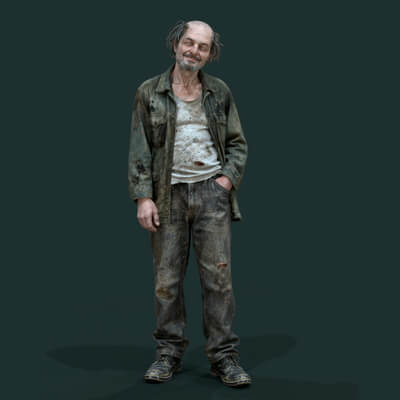 Psychopath Series 1 Man Stand Only 2 Daz Content