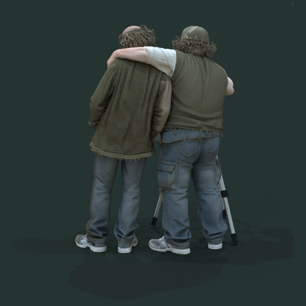 Psychopath Series 2 Man Stand with Camera 1990 Daz Content