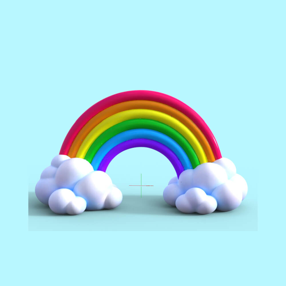 Rainbow in Care Bears Daz Content