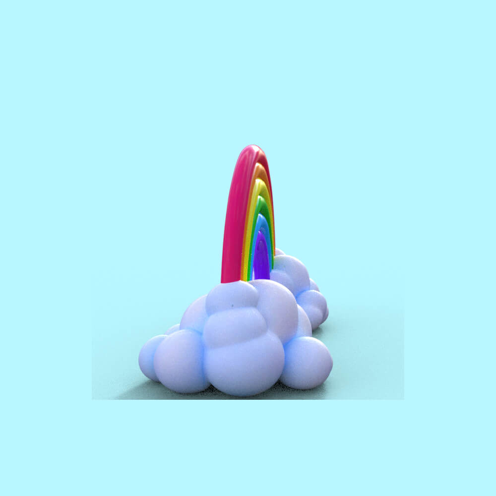Rainbow in Care Bears Daz Content