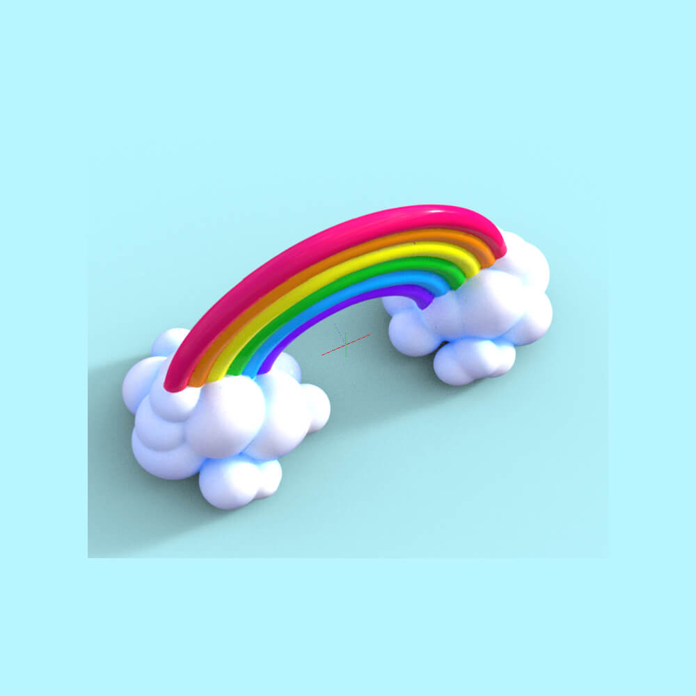 Rainbow in Care Bears Daz Content