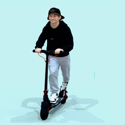 Street Boy&039s Scooter