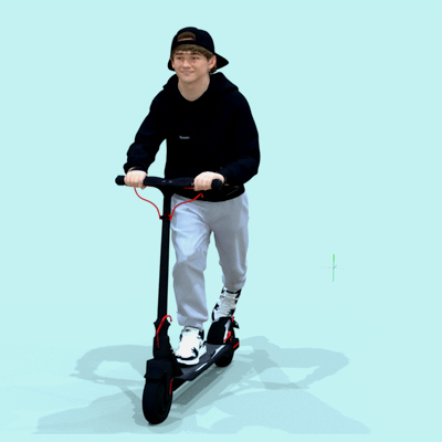 Street Boy&039s Scooter