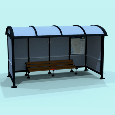 Street Bus Stops