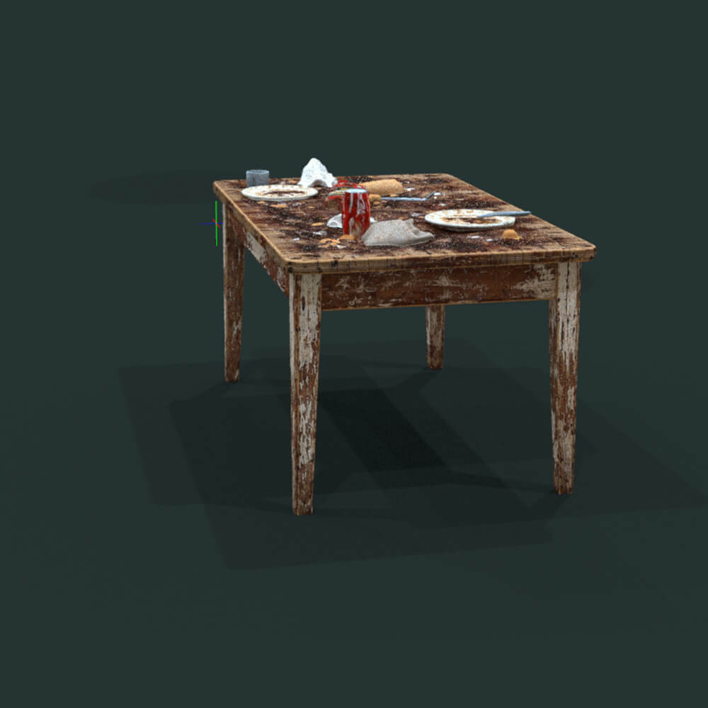 Table Old Dirty Daz Content