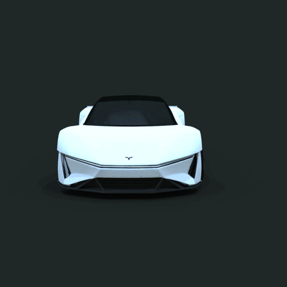 Tesla Roadster Daz Content