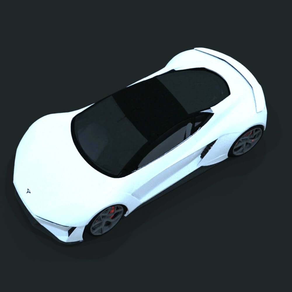 Tesla Roadster Daz Content