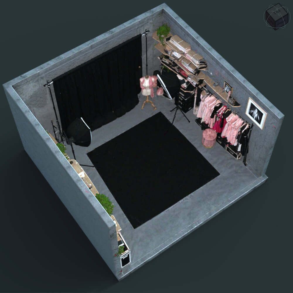 The 3 Walls Collection Studio Photo Daz Content