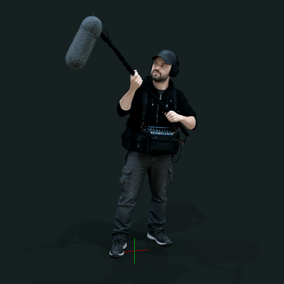 TV Team Cameraman 4 Micro
