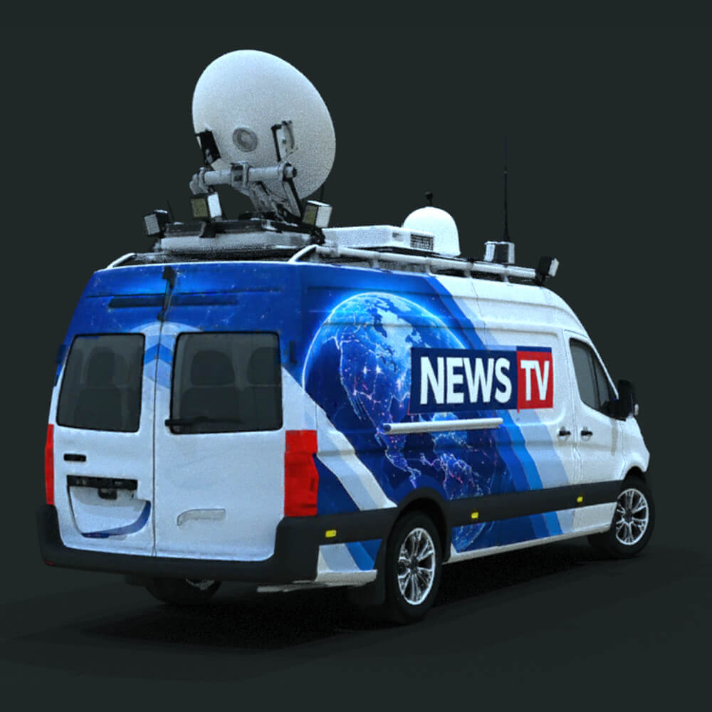 TV Team Car TV Daz Content