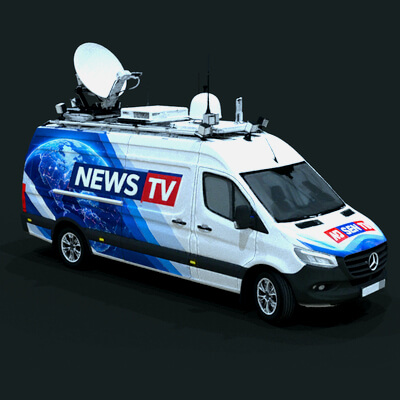 TV Team Car TV