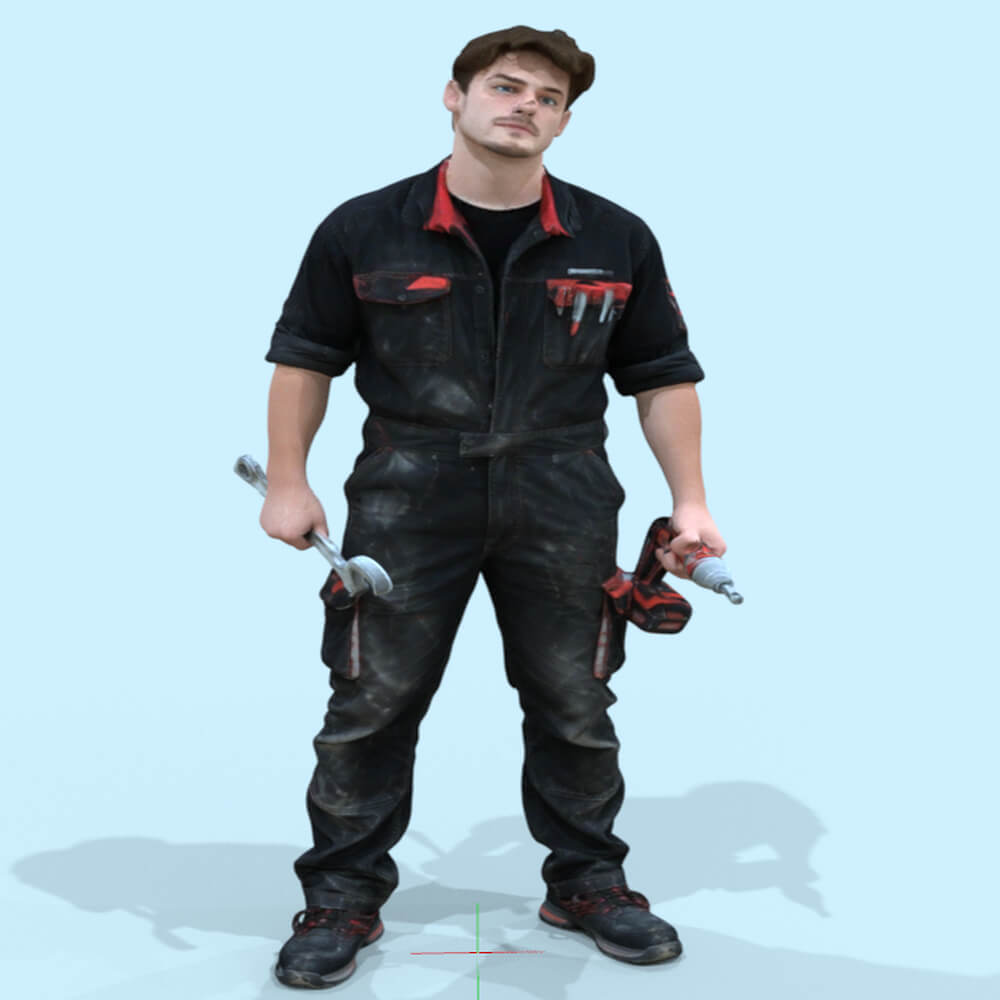 Worker 1 Mecano Daz Content