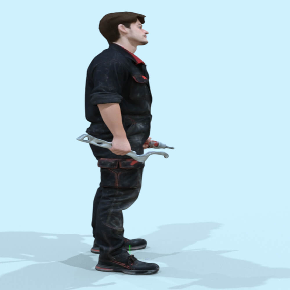 Worker 1 Mecano Daz Content