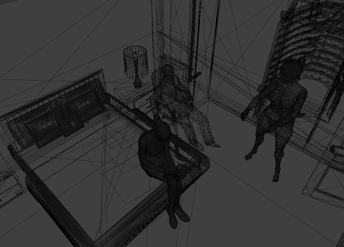 Come Time to Go 3D Render, Digital Artwork by medifinura