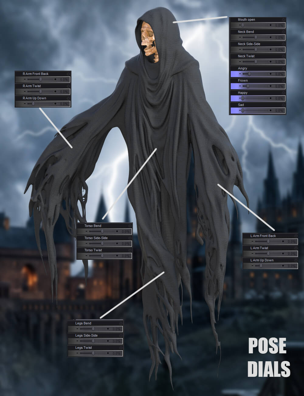 Midnight Death Eater Daz Content
