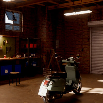 Garage Workshop Environment