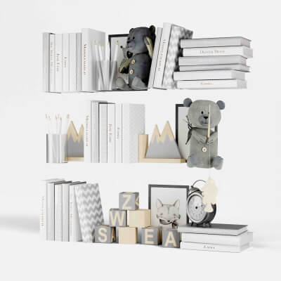 Books And Toys Set