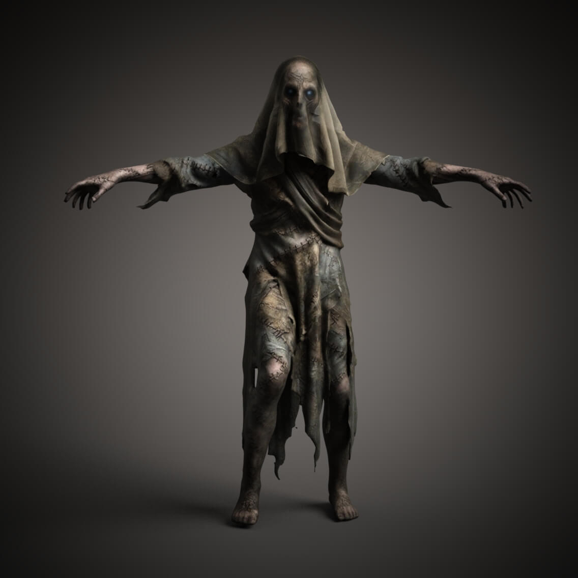 Im Not Afraid 3D Render, Digital Artwork by Mirikoya