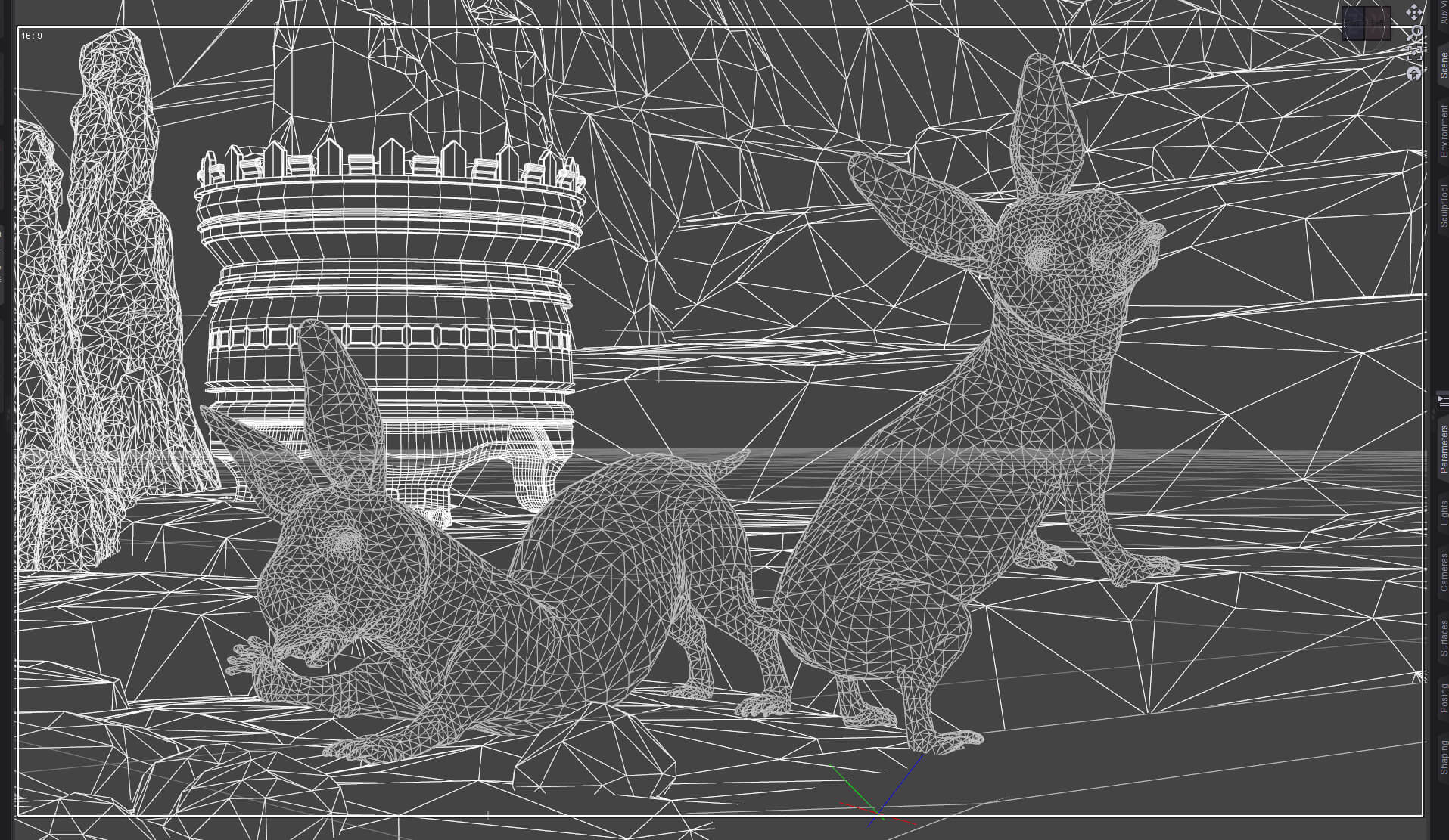 Dragon Age Createathon 2026 - Nugs Pinup 3D Render, Digital Artwork by mission control