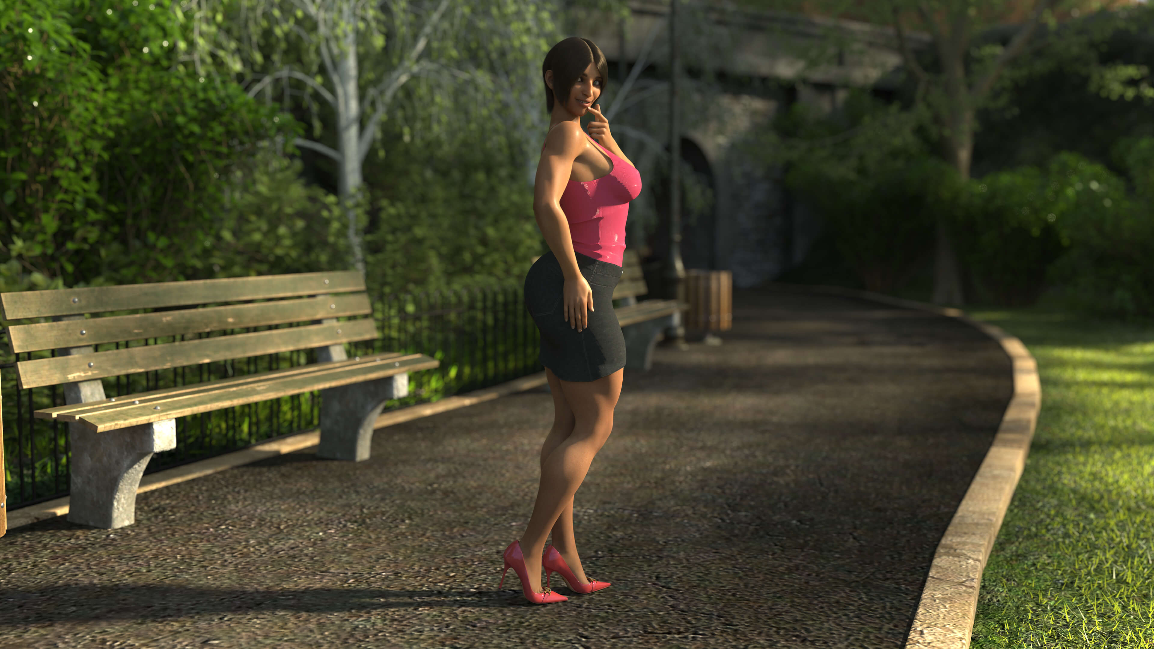 Image 1386 3D Render, Digital Artwork by MKDAWUSS