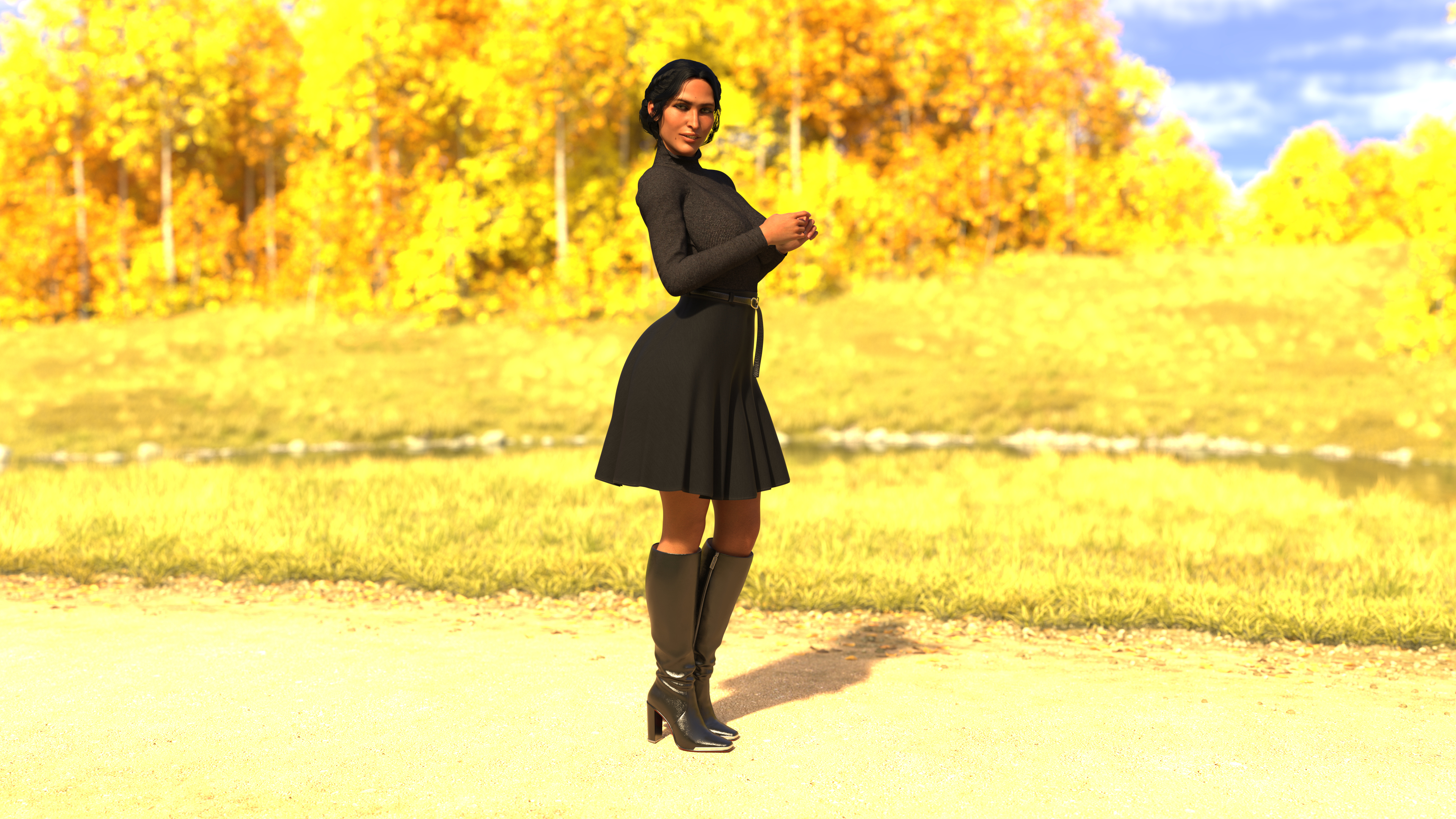 Image 1389 3D Render, Digital Artwork by MKDAWUSS