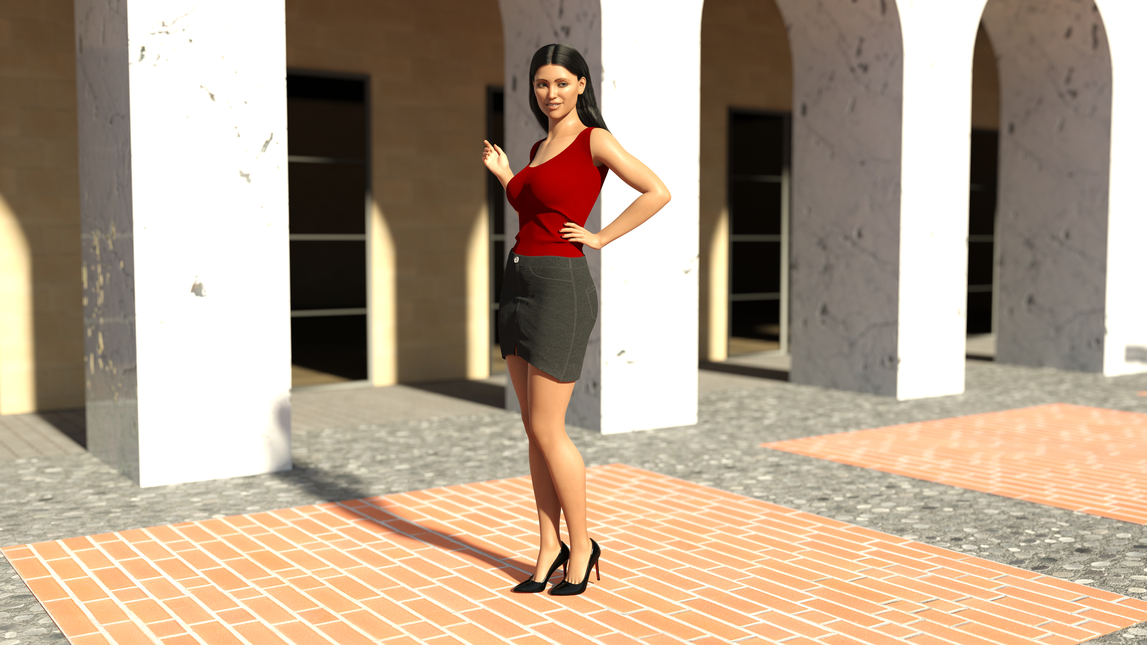 Image 1392 3D Render, Digital Artwork by MKDAWUSS