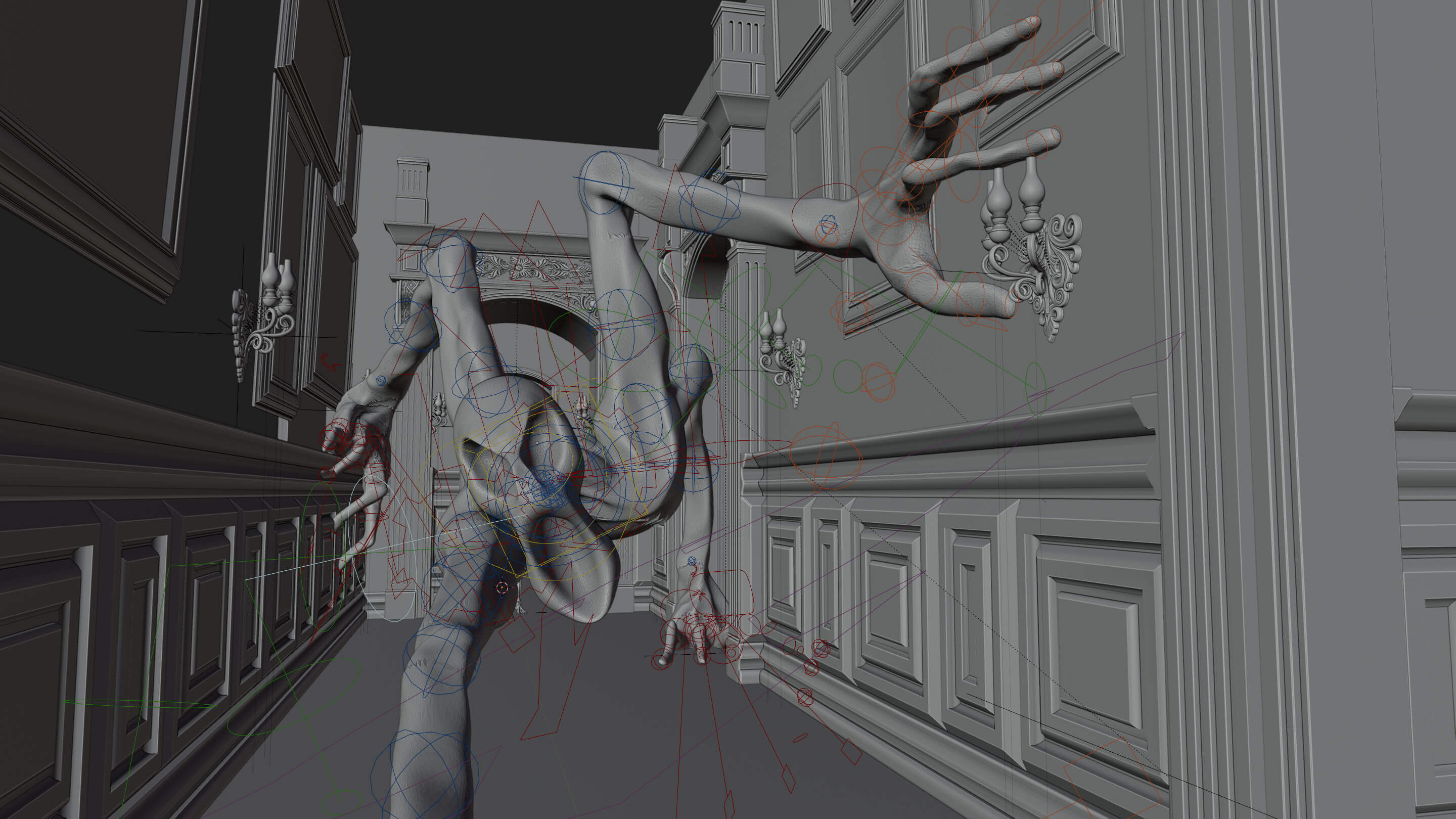 The Ugly Dude 3D Render, Digital Artwork by MNB_79