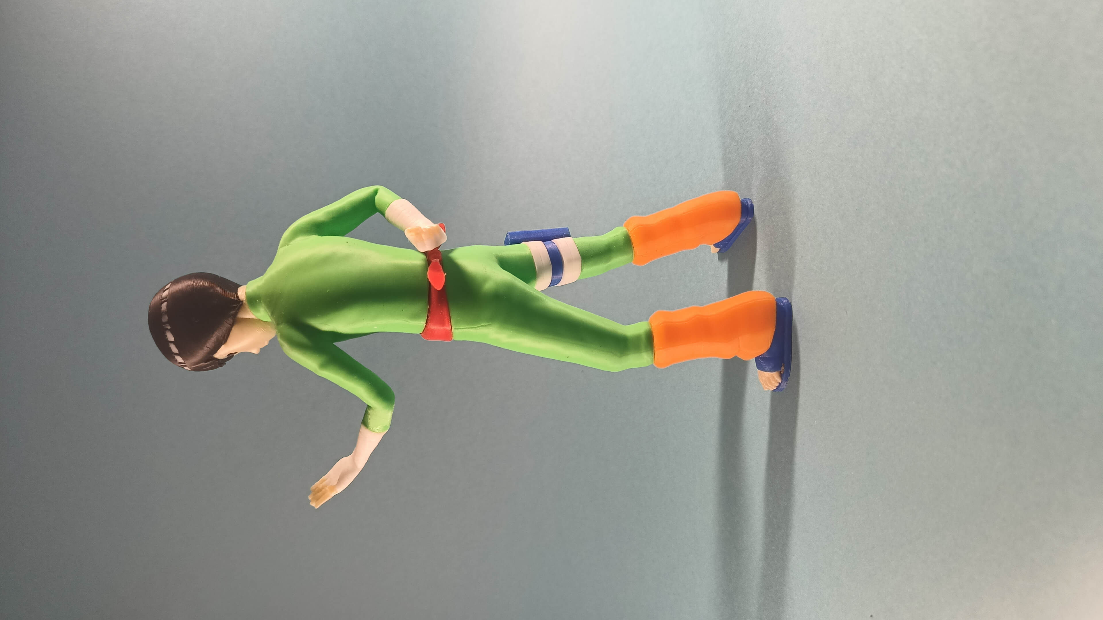 Rock Lee Multipart Multicolor 3D Model
