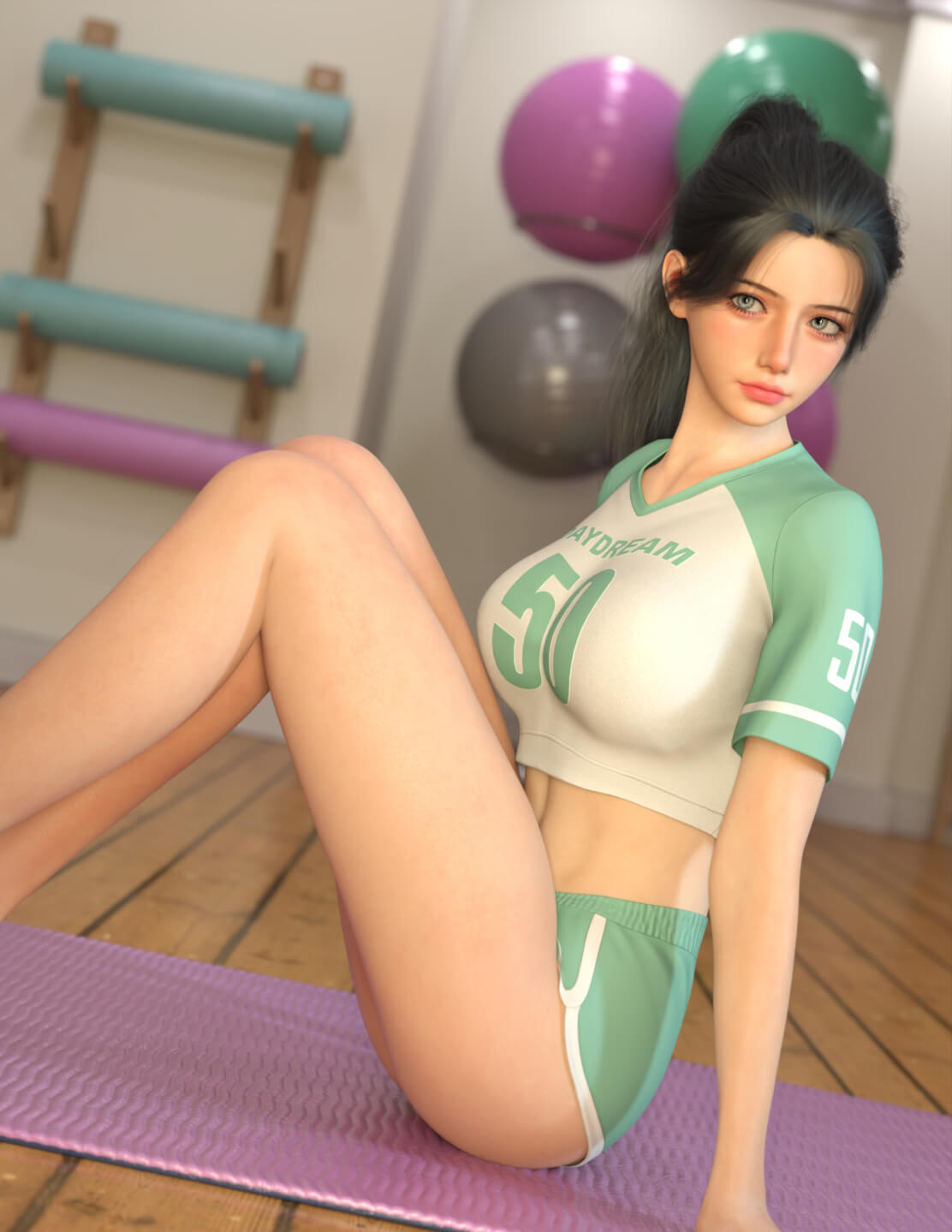 MG-Dolphin Dream G9 G8F dForce Daz Content