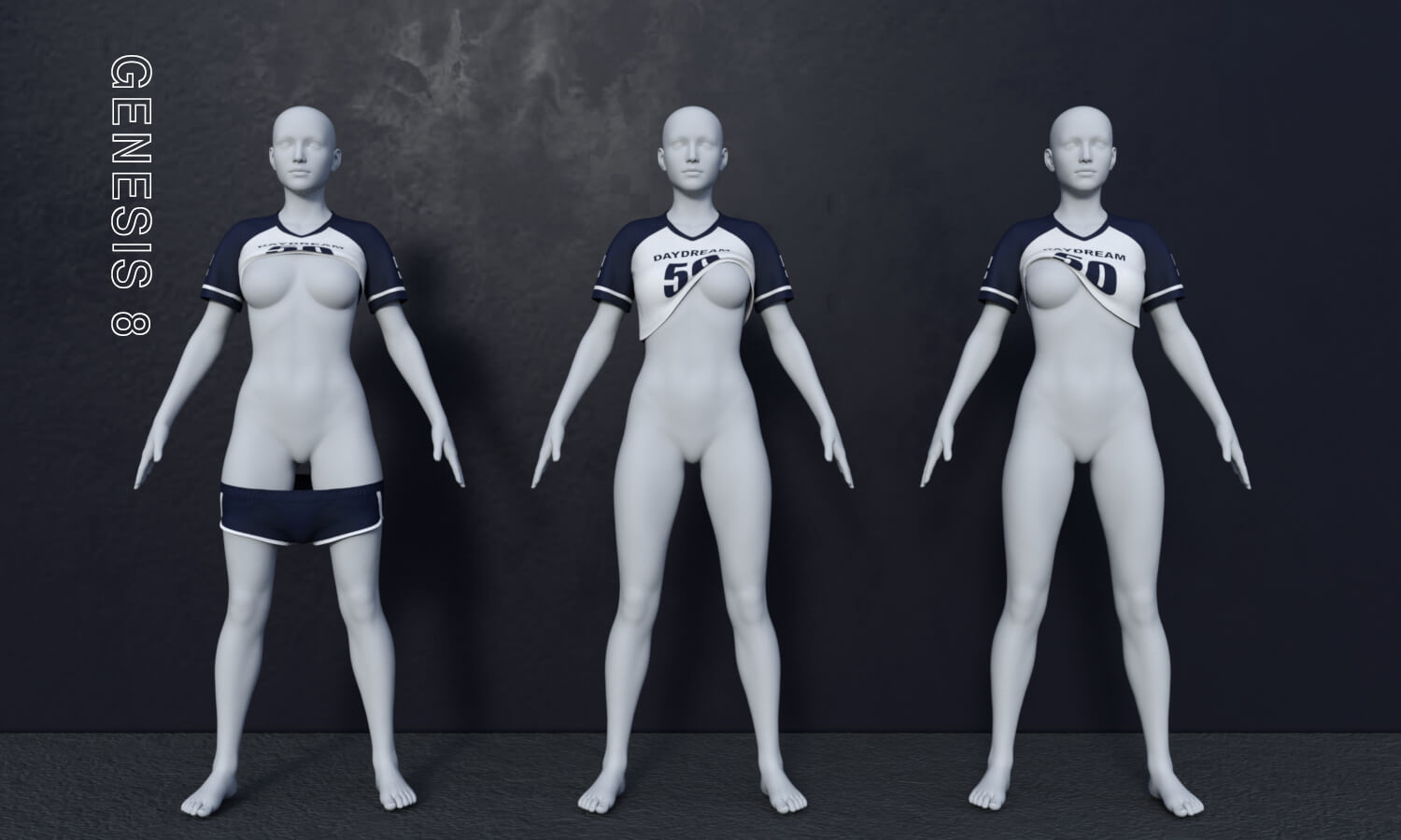 MG-Dolphin Dream G9 G8F dForce Daz Content
