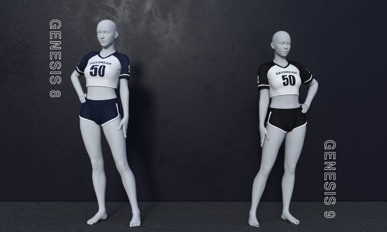 MG-Dolphin Dream G9 G8F dForce Daz Content
