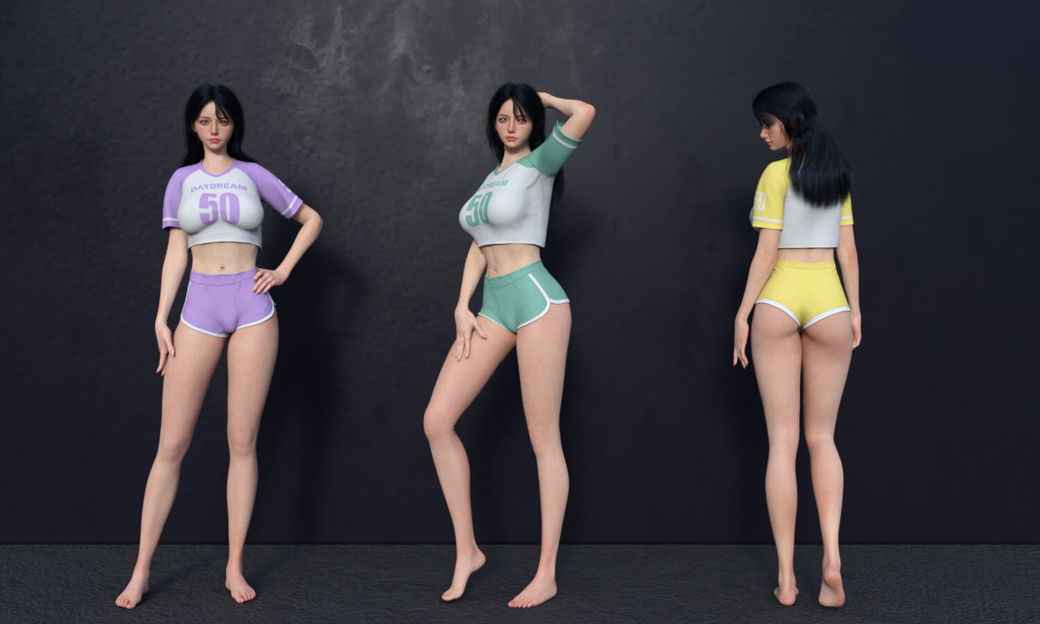 MG-Dolphin Dream G9 G8F dForce Daz Content