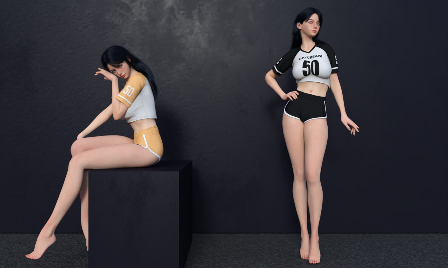 MG-Dolphin Dream G9 G8F dForce Daz Content