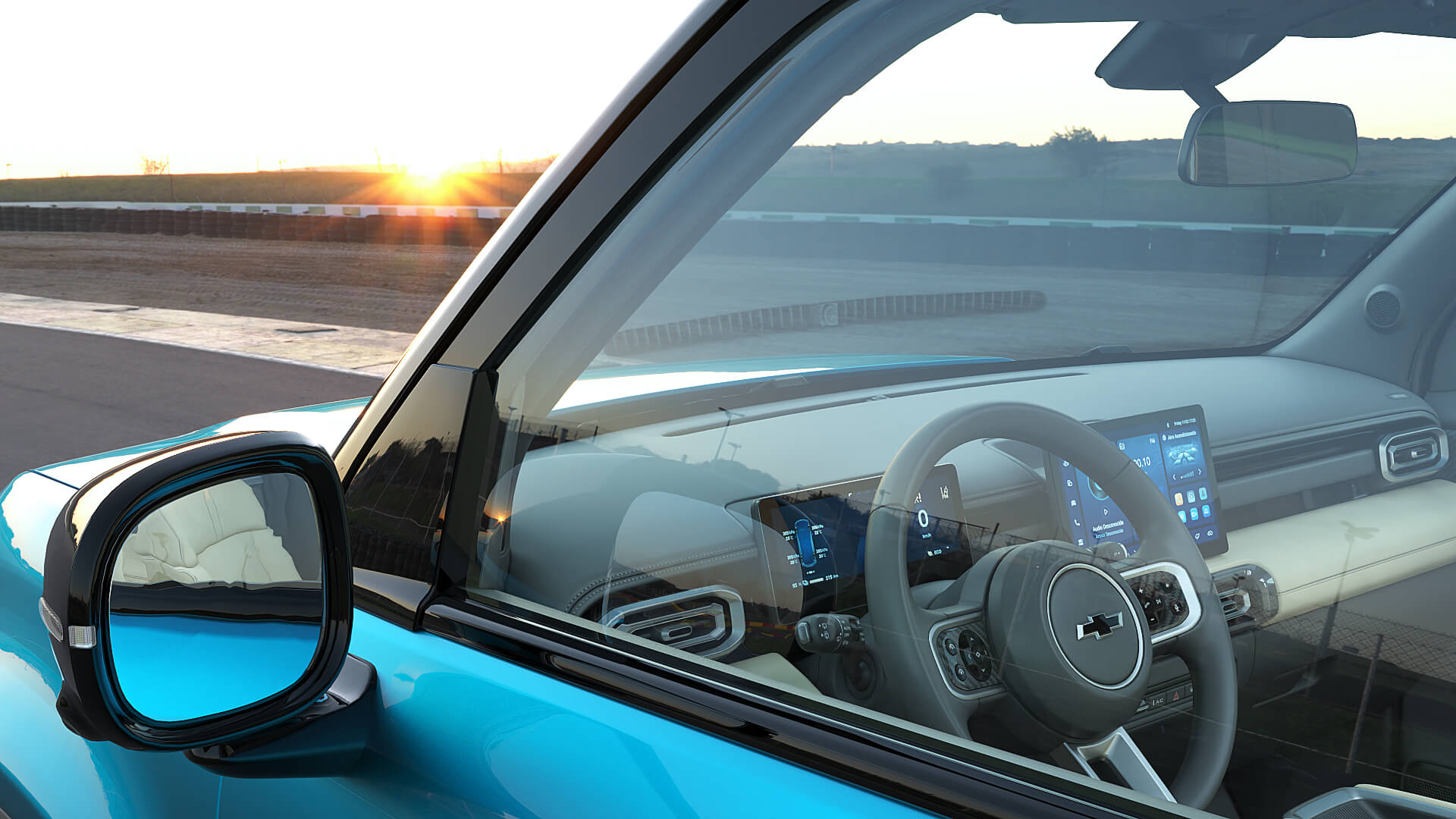 2026 Chevrolet Spark EUV with Interior 3D Model