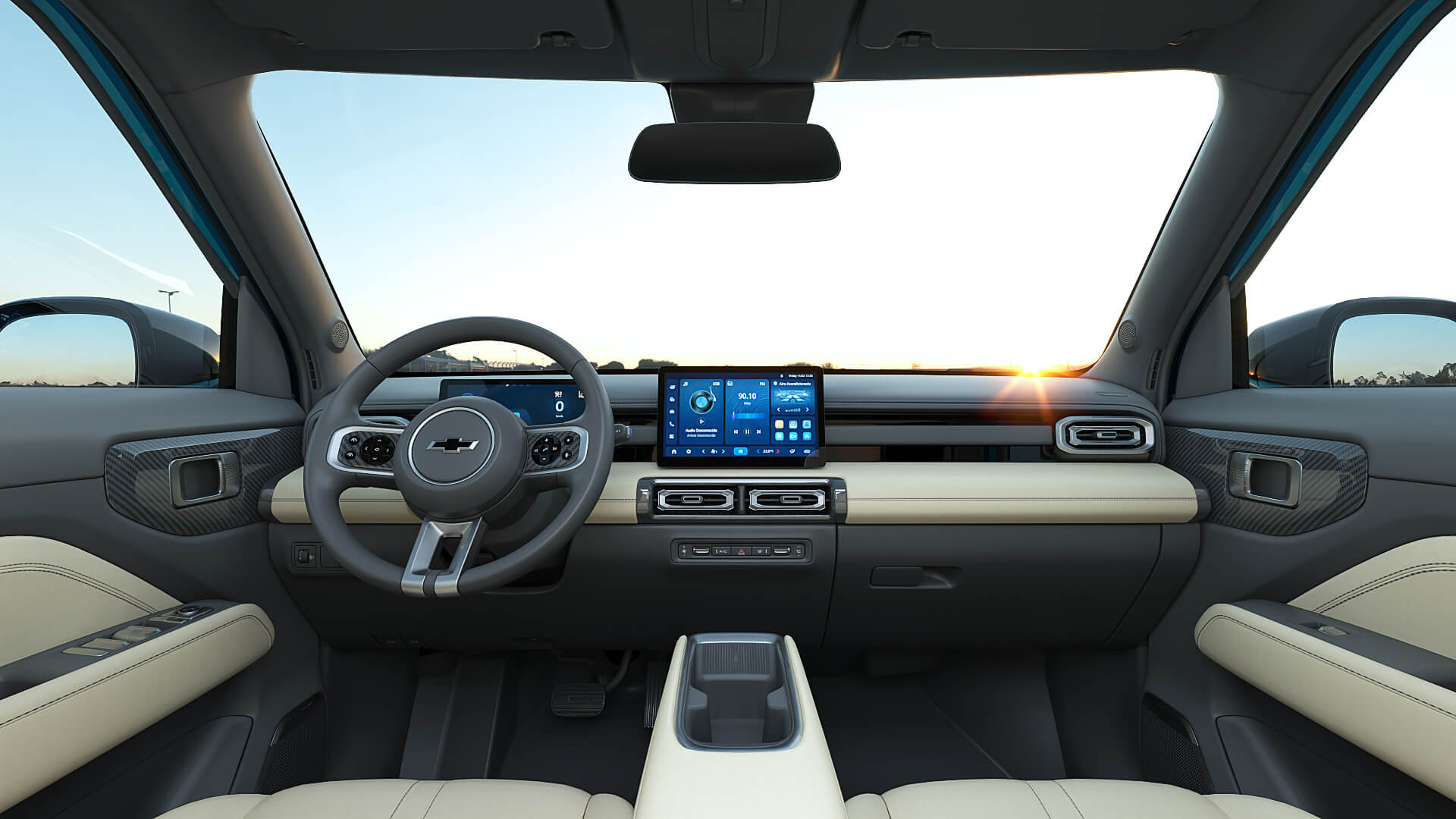 2026 Chevrolet Spark EUV with Interior 3D Model