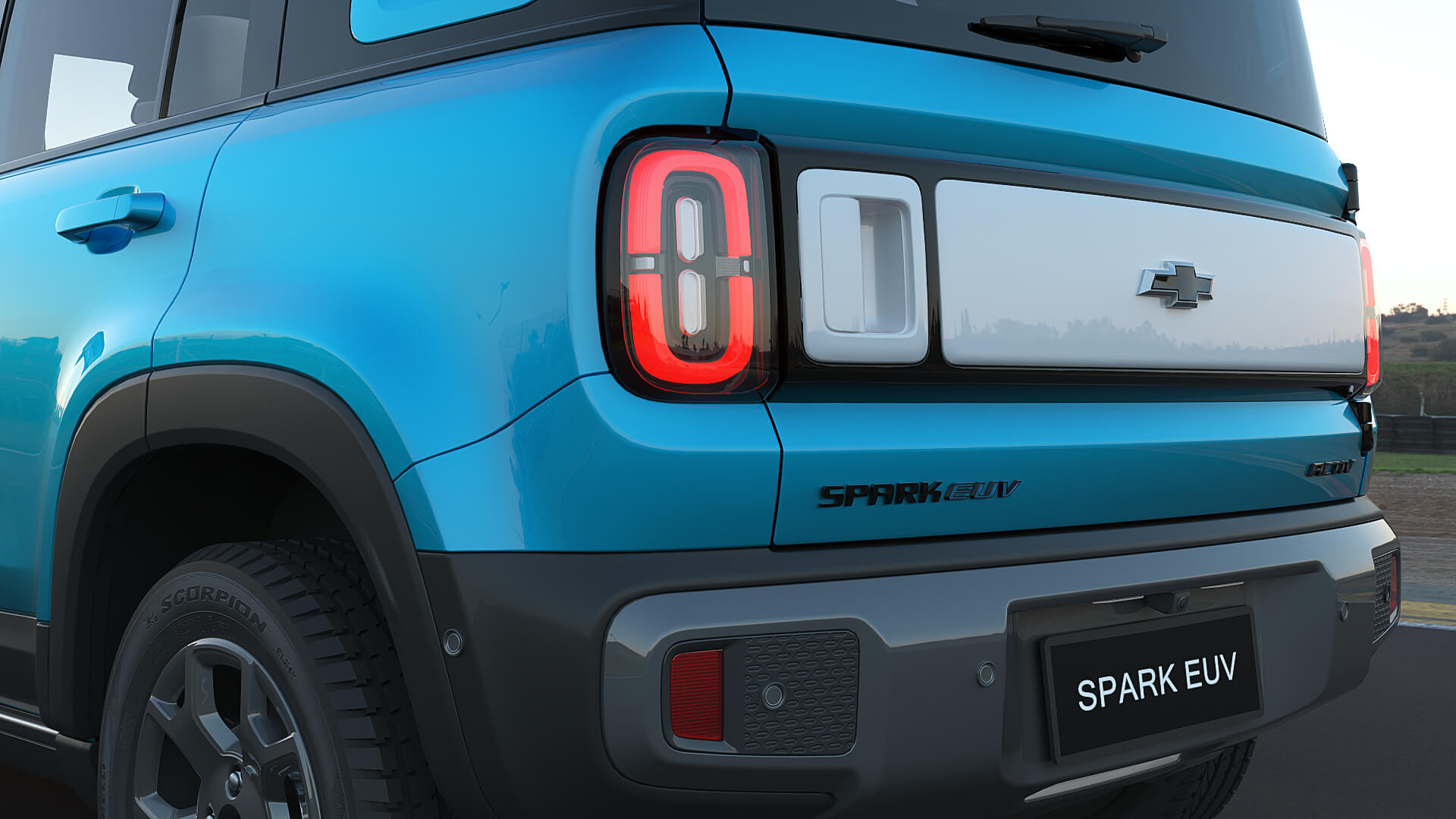 2026 Chevrolet Spark EUV with Interior 3D Model