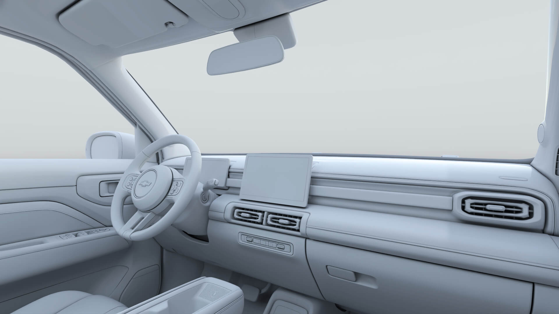 2026 Chevrolet Spark EUV with Interior 3D Model