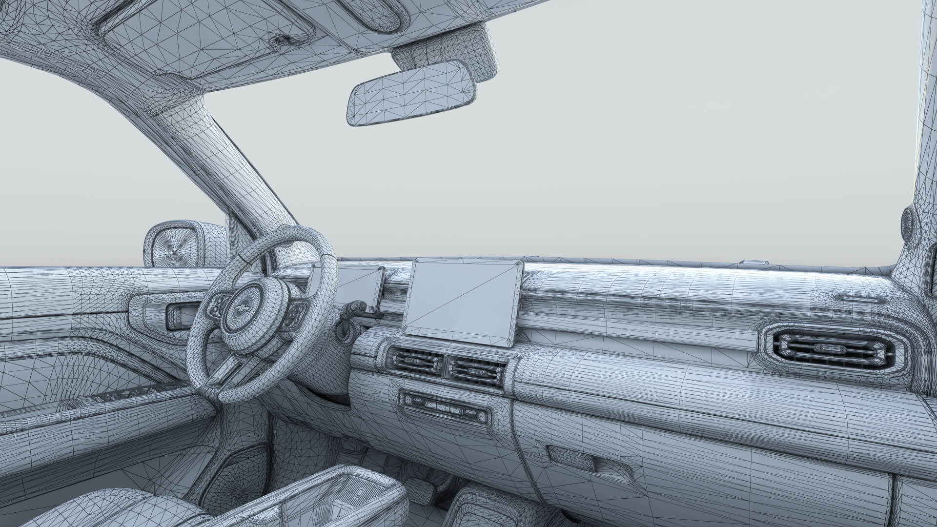 2026 Chevrolet Spark EUV with Interior 3D Model