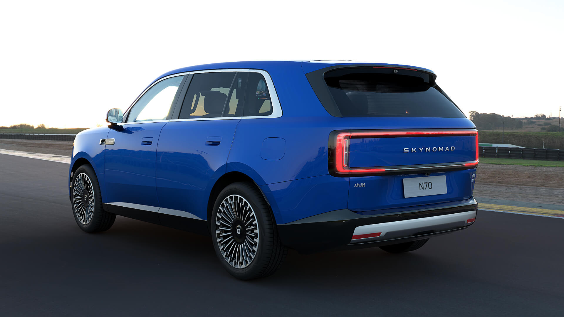 2027 Xiaomi SKYNOMAD N70 with Interior 3D Model