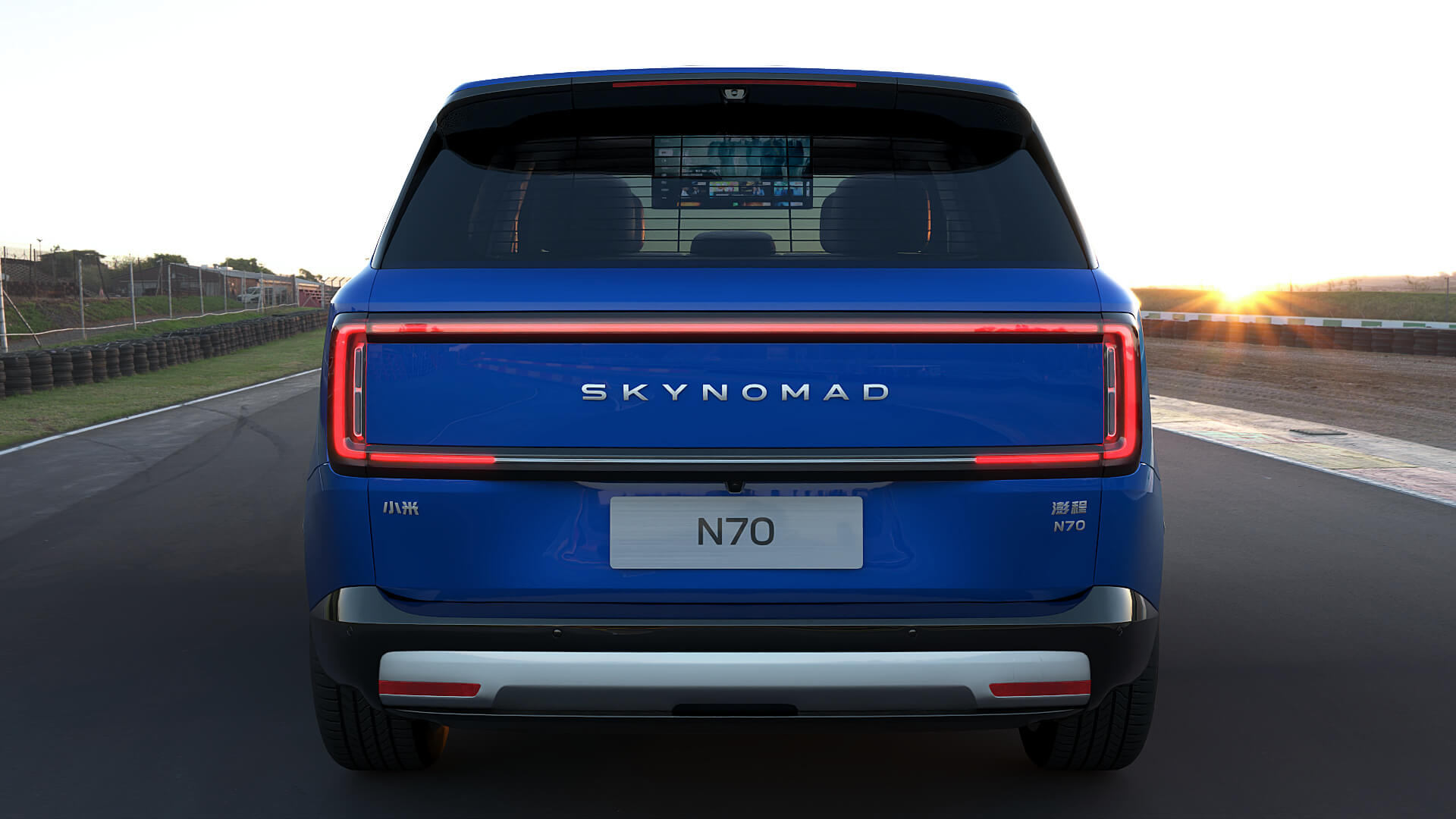 2027 Xiaomi SKYNOMAD N70 with Interior 3D Model