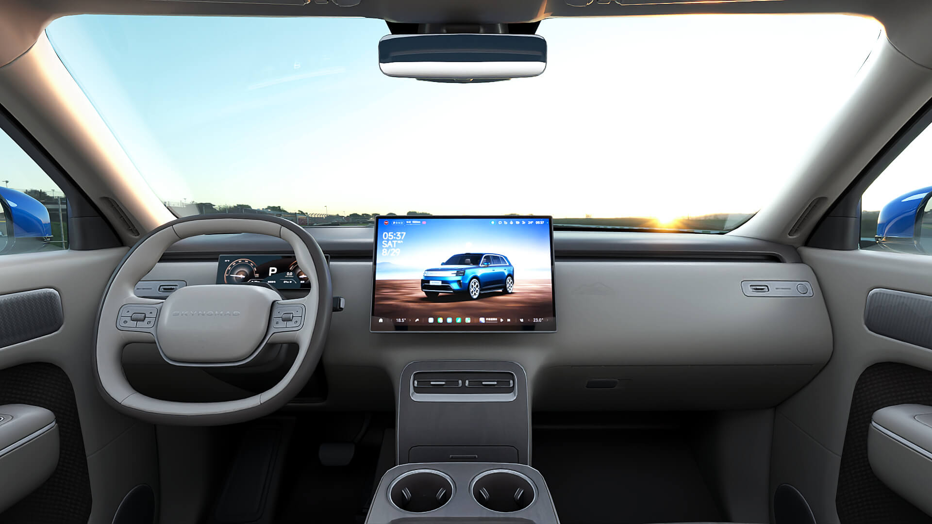 2027 Xiaomi SKYNOMAD N70 with Interior 3D Model