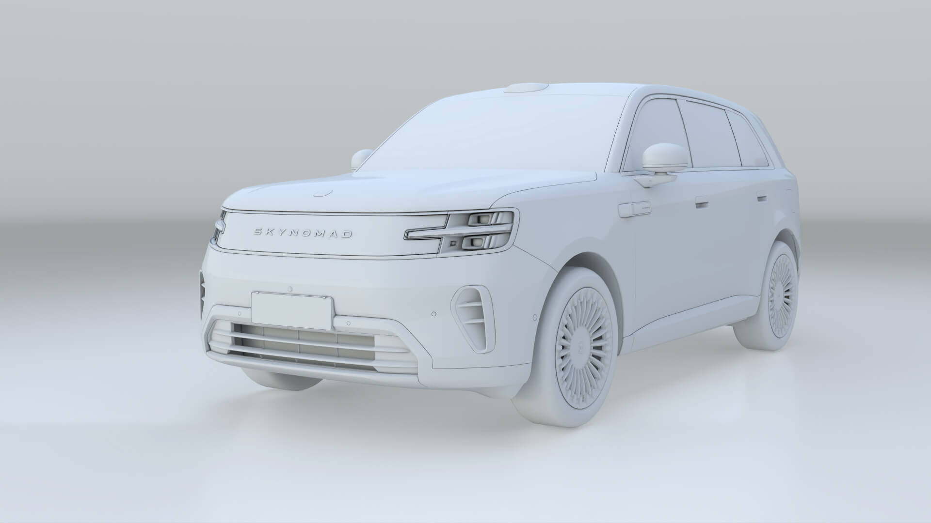 2027 Xiaomi SKYNOMAD N70 with Interior 3D Model