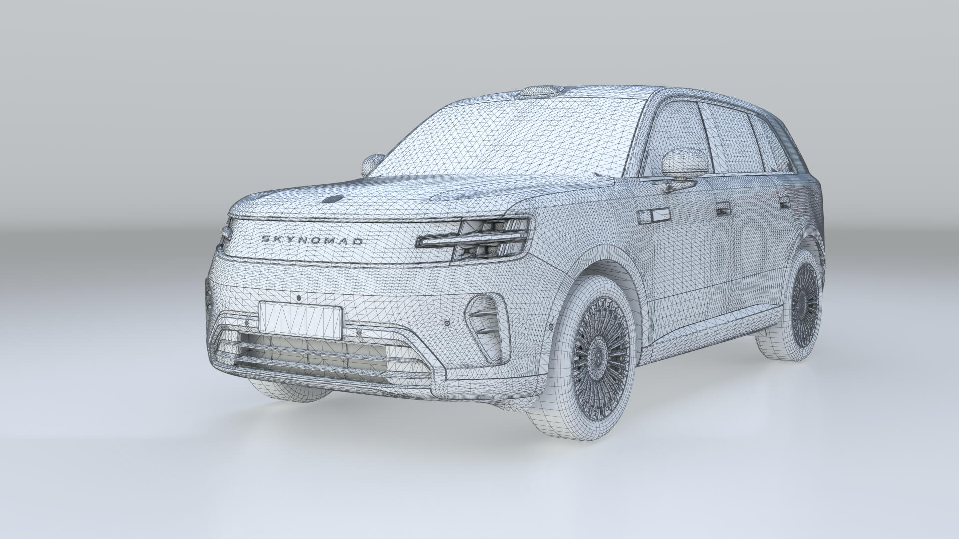 2027 Xiaomi SKYNOMAD N70 with Interior 3D Model
