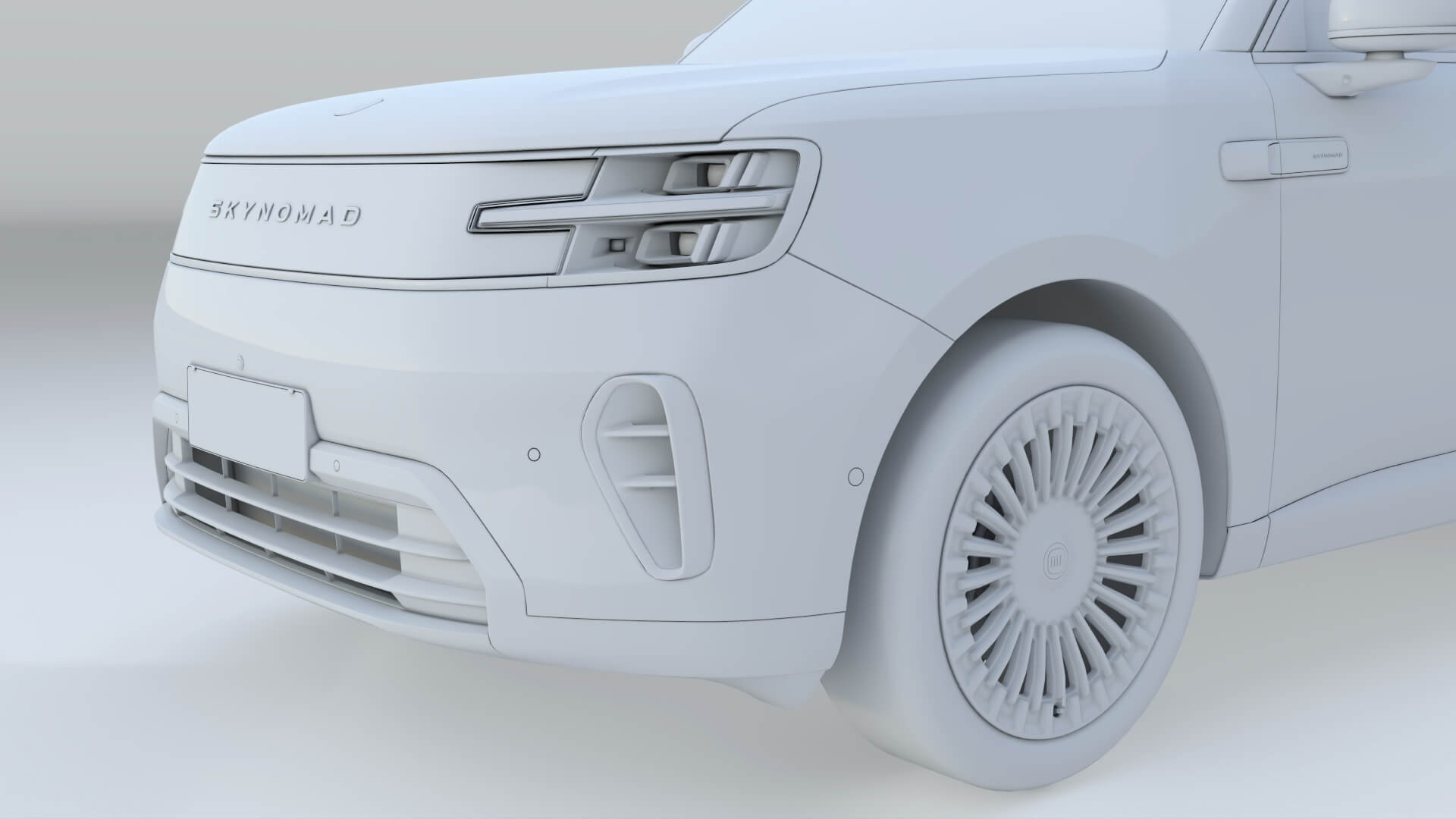 2027 Xiaomi SKYNOMAD N70 with Interior 3D Model