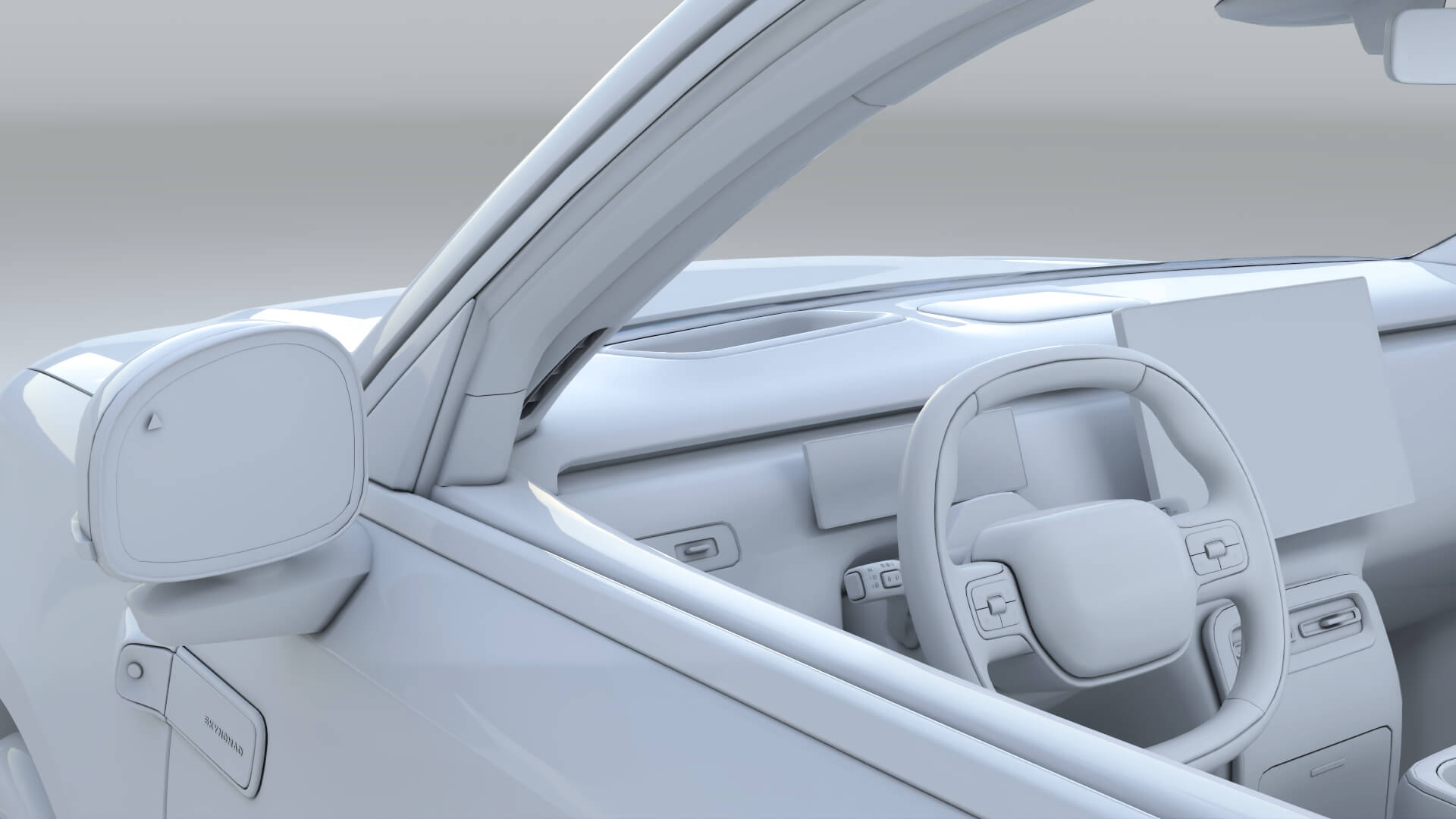 2027 Xiaomi SKYNOMAD N70 with Interior 3D Model