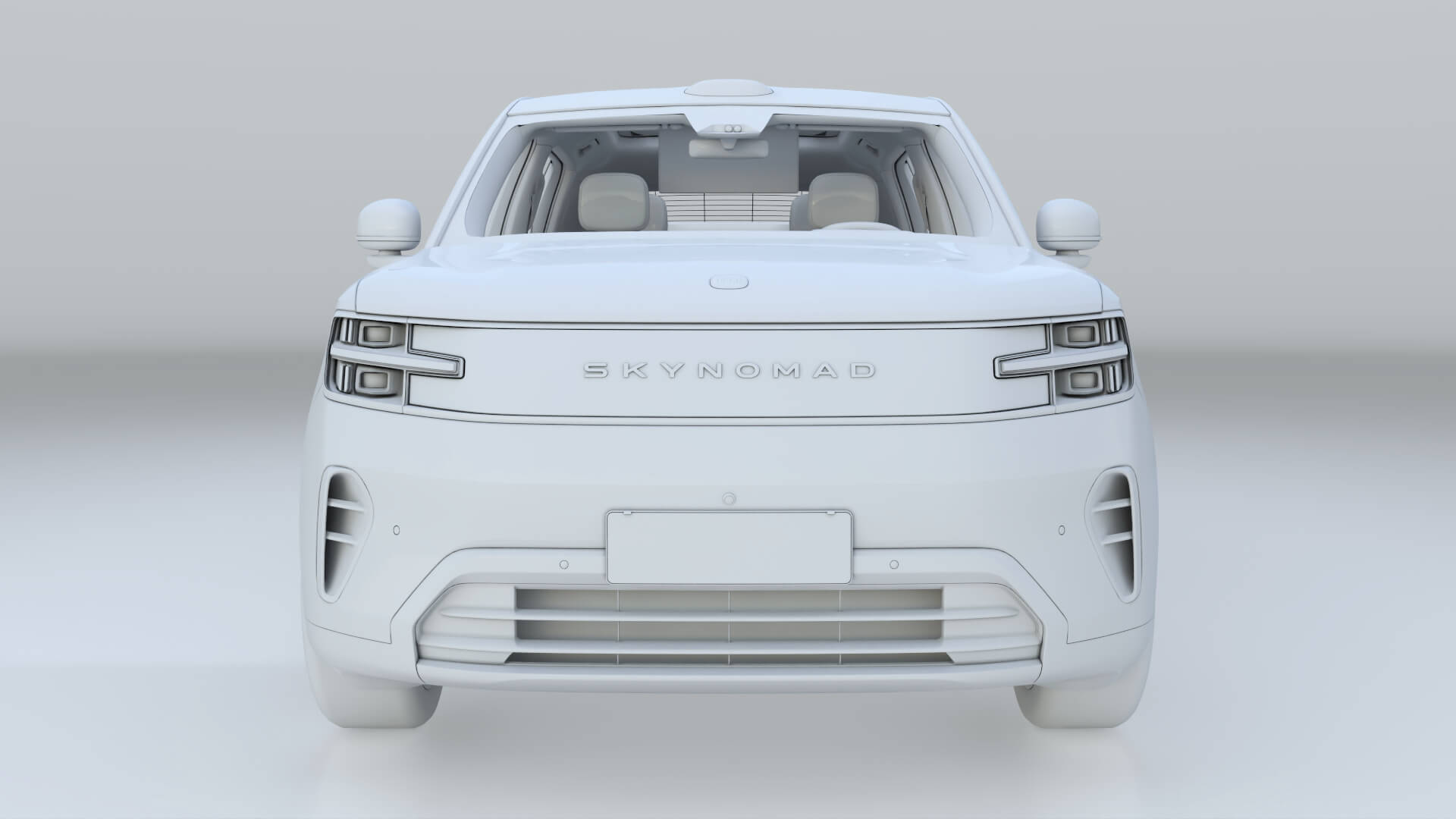 2027 Xiaomi SKYNOMAD N70 with Interior 3D Model